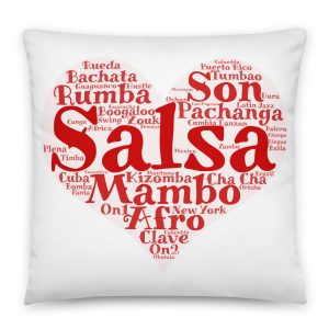 Heart of Salsa Pillow