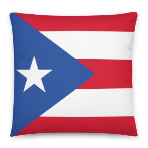 Puerto Rican Flag Pillow