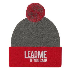 Lead Me If You Can - Pom-Pom Beanie