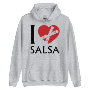 I Heart Salsa - Men's Hoodie