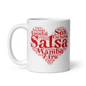 Salsa Heart Mug