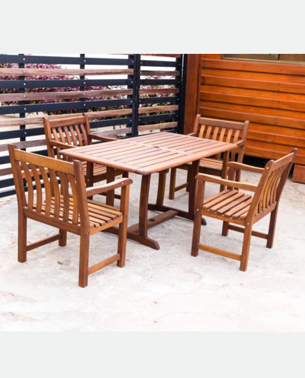 Wooden Garden Furniture Set