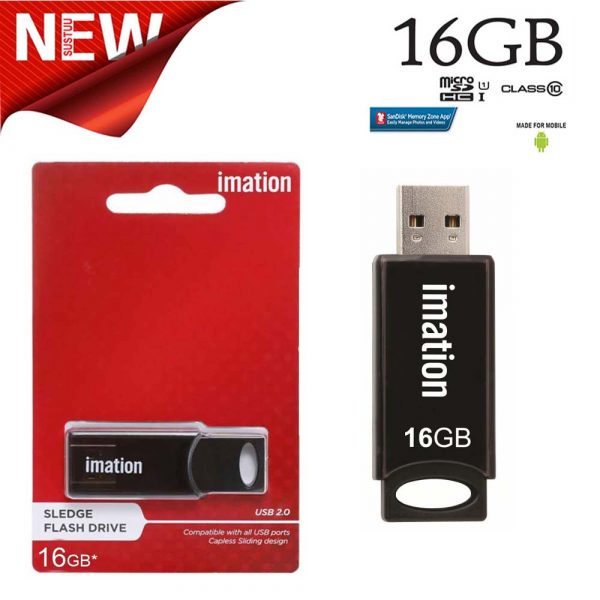 Imation 16GB USB Flash Drive - Black