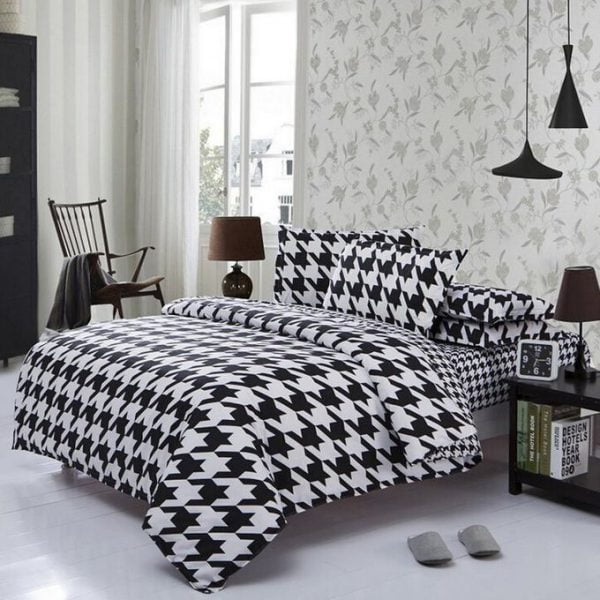 Double Size Bedding Bedclothes Sets Pillow Case Q Geometry m