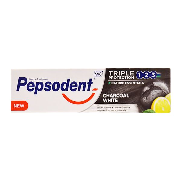 PEPSODENT TOOTHPASTE CHARCOAL WHITE 130G