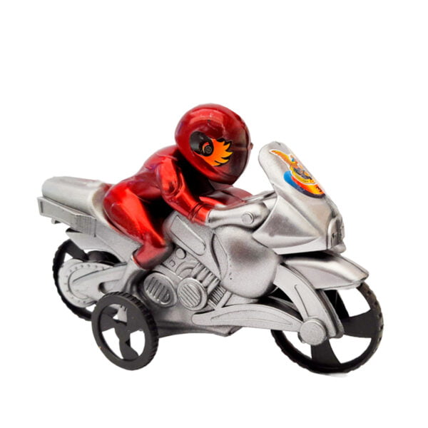Toy Motorbike With Rider Figure